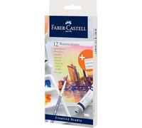 Faber-Castell Étui 12 peintures aquarelles multicolore G