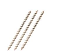 Faber-Castell Perfection Crayon-gomme 3 x 7057 - Pointe double - Doux et dur.