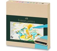 Faber-Castell Pitt Artist Pen Brush studio box, 12 pcs