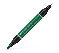 Faber-Castell PITT Artist Pen Double marqueur Encre Inde Vert phtalo foncé