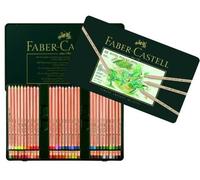 Faber-Castell Crayons PITT PASTEL 112160 boîte métal de 60 pièces Multicolore