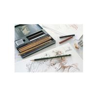 FABER-CASTELL PITT MONOCHROME Set petit, étui de 12 pièces