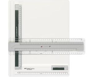 FABER-CASTELL - Planche à dessin A4 TK-SYSTEM | Planche à dessin A4 pour des croquis et des dessins précis à l'école, à l'université, en formation et au bureau
