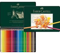 Faber-Castell Crayon de Couleur Polychromos, Boîte Métal de 36 Multicolore