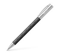 Faber-Castell Portemine AMBITION Résine précieuse Rhombus 0,7 mm Noir/argent – Cadeau inclus