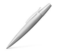 Faber-Castell Portemine e-motion dureté B avec gomme et emballage cadeau Argent pur