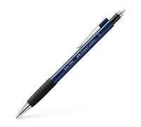 Faber-Castell Porte-mine GRIP 1345 51 – Largeur de trait 0,5 mm – Tige bleu métallisé