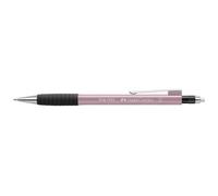 Faber-Castell Porte-mine GRIP 1345 – rose shadows, 0,5 mm, dureté B, avec gomme intégrée, 1 pièce
