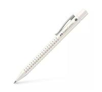 Faber-Castell - Porte-mine Grip 2010 Coconut Milk 0,5 mm | Crayon à mine de forme triangulaire ergonomique, avec zone de préhension et gomme rétractable