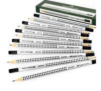 Faber-Castell Prise 2001 Triangulaire Gomme à Pointe Graphite Crayons - Hb -12