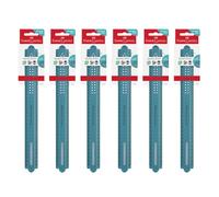 FABER-CASTELL - Règle Sparkle Ocean 30 cm, lot de 6 | Règles avec emplacement pour le nom, échelle pour gauchers et droitiers et trou pour compas