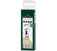 Faber Castell Sac 4 Marqueurs Calibré 02040608 Fabercastell