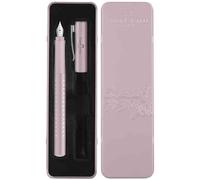 Faber-Castell Set Cadeau Stylo Plume Grip Sparkle, Rose