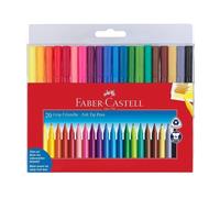 FABER-CASTELL Set de 20 Crayons de Couleur GRIP