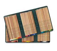 FABER-CASTELL Set de Crayons Pastel Pitt - Couleurs Assorties Boîte Métal - Lot de 60