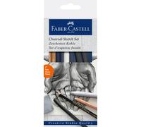 FABER-CASTELL Set de dessin PITT 7 pièces
