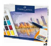 Faber-Castell - Set de peintures Aquarelle, Multicolore, Standard (S8421994)