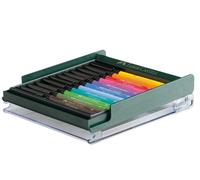 FABER-CASTELL Set de Stylos Pinceaux Artistiques B - Lot de 12 pièces