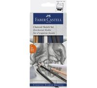FABER-CASTELL Set d'esquisses au fusain