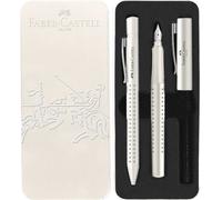 FABER-CASTELL Set d'instruments d'écriture GRIP 2010 Harmony blanc