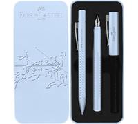 FABER-CASTELL Set d'instruments d'écriture GRIP 2010 Harmony bleu clair