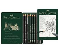 Faber Castell Set Pitt Boîte à crayons graphite 3 pièces