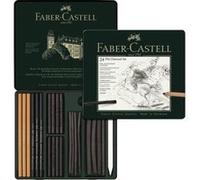 Faber-Castell Set Pitt Charcoal 24 Pieces G