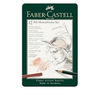 Faber-Castell - Set Pitt Monochrome tin of 12 (112975)