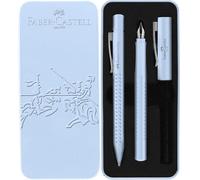 FABER-CASTELL Set Stylo-Plume et Stylo-Bille Grip 2010 Lait de Coco