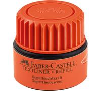 FABER-CASTELL Station de recharge TEXTLINER 1549 orange 25 ml
