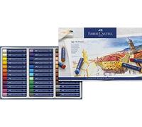 Faber-Castell Studio Quality 127036 Lot de 36 Pastels à l'huile de qualité dans Un étui de 36 Crayons de Couleur onctueuse, sans Acide, Haute Pigmentation, Couleurs Vives