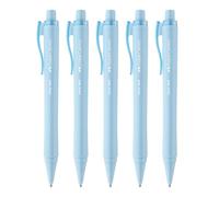 Faber-Castell - Stylo à bille Daily Ball Sky Blue, lot de 5 | Stylo à bille ergonomique avec mine XB indélébile et sensation d'écriture douce