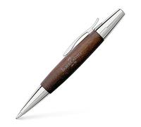 FABER-CASTELL - Stylo à bille e-motion poirier brun foncé, recharge B