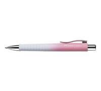 Faber-Castell Stylo À Bille Poly Ball Urban Sunsetpointe Large Blanc / Rose