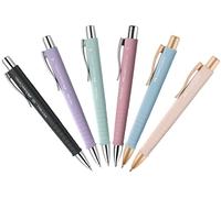 Faber Castell Stylo à bille Poly Ball XB, lot de 6, 241, multicolore, lot de 6 (couleurs tendance)