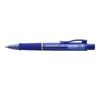 FABER-CASTELL Stylo à bille rétractable POLY BALL VIEW, bleu