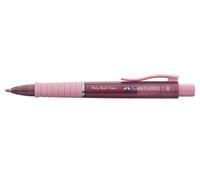 FABER-CASTELL Stylo à bille rétractable POLY BALL VIEW rose