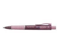 FABER-CASTELL Stylo à bille rétractable POLY BALL VIEW, rose