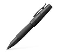 FABER-CASTELL - Stylo à bille roulante e-motion Pure Black, noir