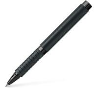 Faber-Castell - Stylo à bille roulante Essentio Aluminium noir