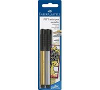 FABER-CASTELL Stylo à encre de Chine Pitt Artist Pen Fb.250/251BK
