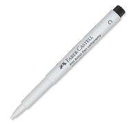 Faber-Castell Stylo à encre Pitt Artist Pen C – mine 2,5 mm, blanc/multicolore, 1 pièce