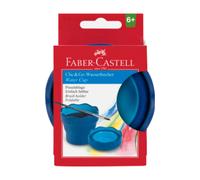 FABER-CASTELL Stylo Bleu Clic&Go