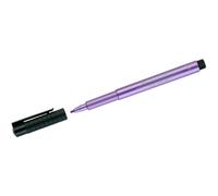 FABER-CASTELL Stylo brosse PITT stylo d'artiste rot métallique