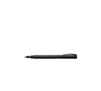 FABER-CASTELL Stylo plume Ambition All Black, largeur de plume B, noir noir