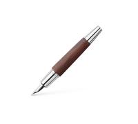 FABER-CASTELL Stylo plume E-Motion marron - noir marron
