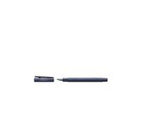 Faber-Castell 146161 - Stylo Neo Slim aluminium, largeur de plume F, bleu foncé