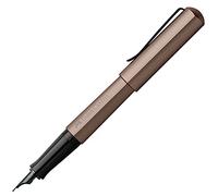 Faber-Castell - Stylo plume Hexo Bronze, plume F