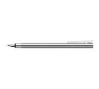 FABER-CASTELL Stylo plume NEO Slim acier inox, brillant, M
