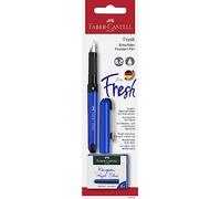 Faber-Castell stylo plume pour écoliers, sous carte blister pour débutant, plume en acier stable avec pointe en iridium plume: A, appropié aussi pour gauchers,